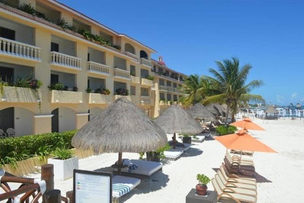 Ferienwohnung Estudio Hacienda Del Mar Cancún Exterior foto